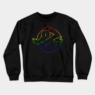 No Ghost Pride Outline Crewneck Sweatshirt